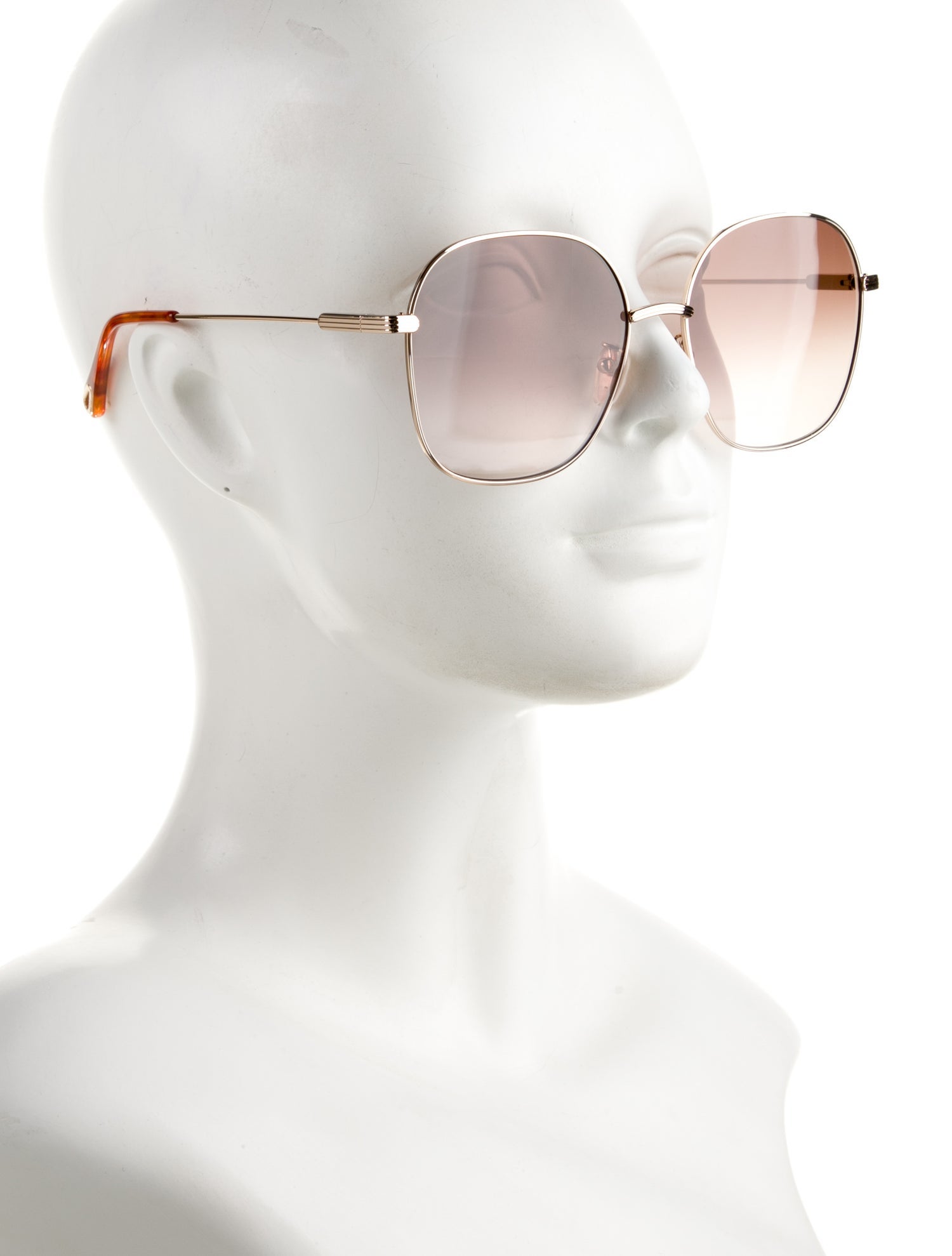 Chloé Oversize Gradient Sunglasses